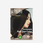 Glamworks Permanent Hair Dye Color 30Ml  Dark Brown