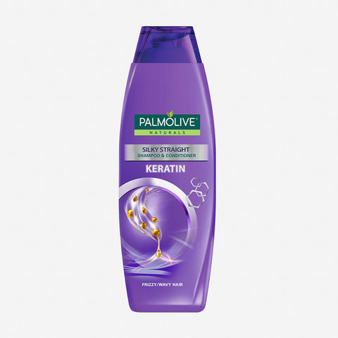 Palmolive Naturals Silky Straight With Keratin Shampoo 180Ml