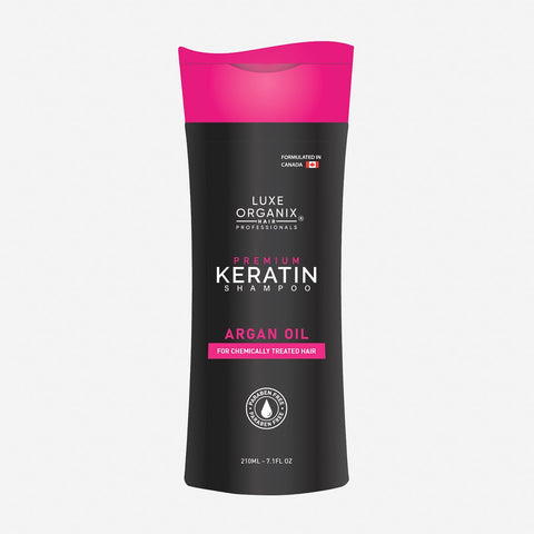 Luxe Organix Premium Keratin Shampoo 210Ml Argan Oil