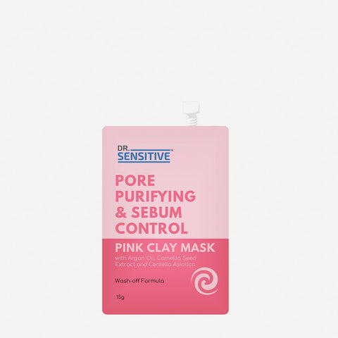 Dr. Sensitive Pore Purifying And Sebum Control Pink Clay Mask 15G