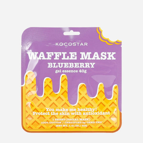 Kocostar Waffle Mask 40G  Blueberry