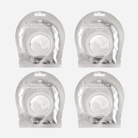 Kocostar 4-Pack Princess Eye Patch Set 3G  Silver