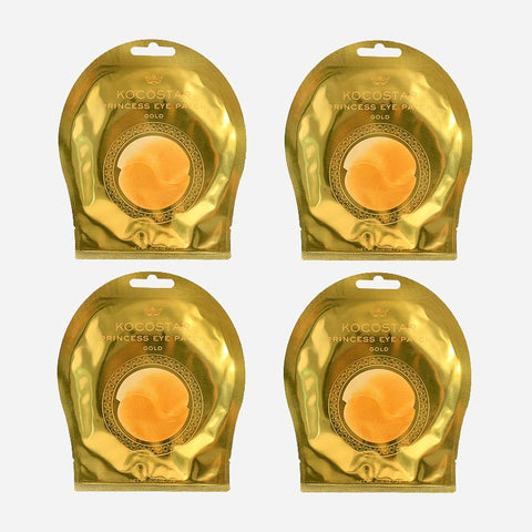 Kocostar 4-Pack Princess Eye Patch Set 3G  Gold