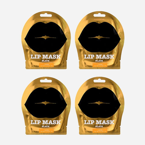 Kocostar 4-Pack Lip Mask Set 3G Black