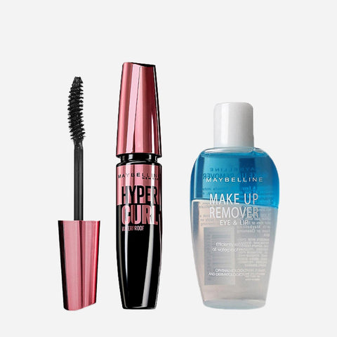 Maybelline Hypercurl Mascara And Makeup Remover Gift Of Glam Set