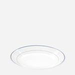 Corelle 16pc Dinnerware Set - Double Ring (Blue)